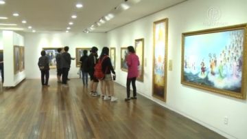 “真善忍”美展首尔开展 震撼韩国观众