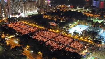 六四27周年12.5万港人聚维园 支联会赞创历史