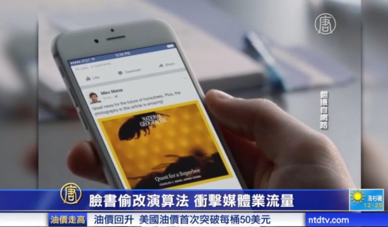 臉書偷改演算法 衝擊媒體業流量