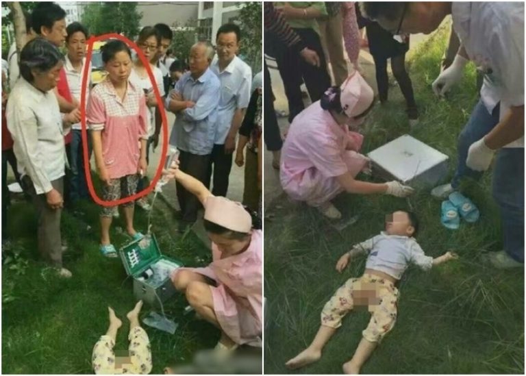 湖北狠母與丈夫吵架 竟將2歲兒扔下7樓