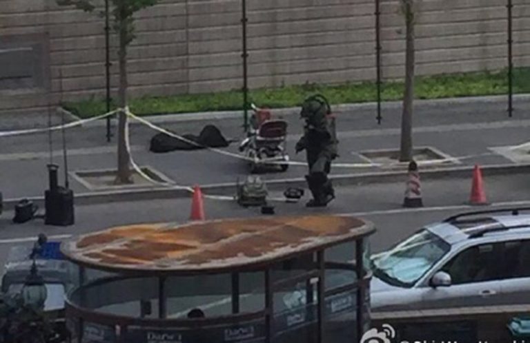 美駐華大使館傳爆炸物 打開後發現是它