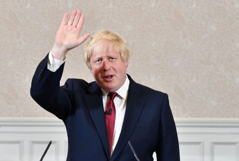 五人角逐英國新首相 約翰遜退出　
