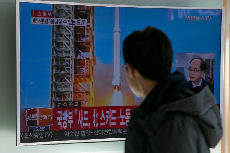 朝鮮試射彈道導彈 落日本專屬經濟區