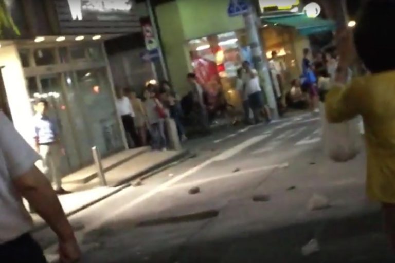 東京節慶巡遊遭燃燒彈攻擊 1死15傷(視頻)