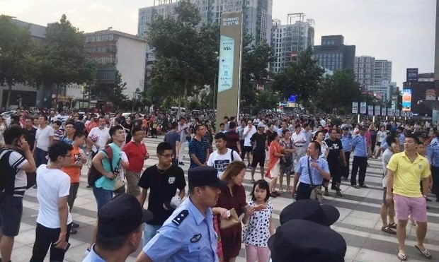 連雲港成「廢城」? 萬民抗議 官方重兵鎮壓