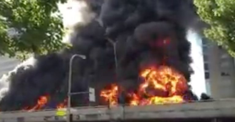 蒙特利爾高速油罐車爆炸 一死六傷