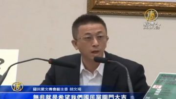 追不当党产 胡文琦：就是希望国民党关门大吉