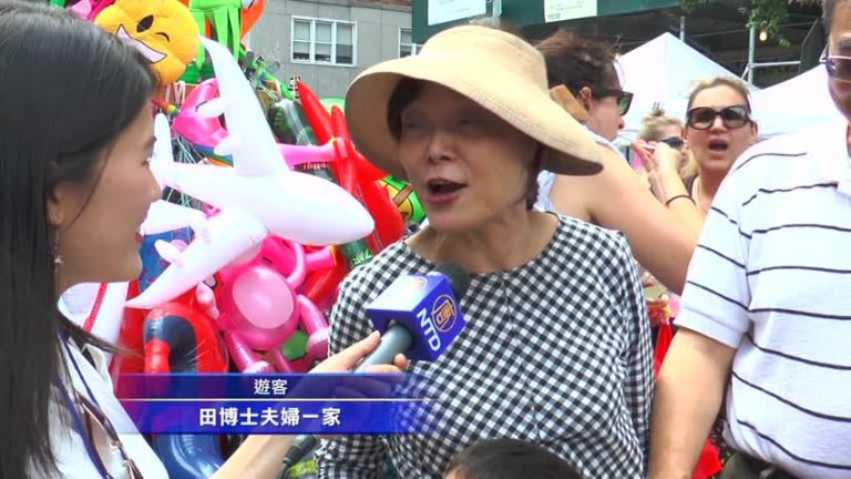 曼哈頓熱鬧市集 百老匯秀現場開唱