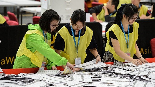 港立會選舉投票最高 數本土派獲選