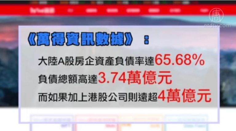 三組數據驚心 中共巨額債務苦撐2016年（視頻）