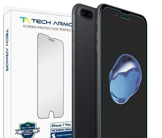 $5.9 Tech Armor iPhone 7 Plus玻璃钢化膜