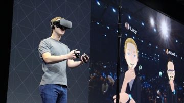 Oculus开发者大会 扎克伯格展示VR新概念