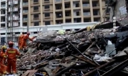 豆腐渣釀禍 浙江溫州樓瞬間塌22亡