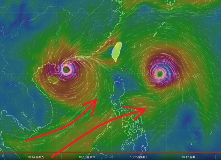 第21號颱風侵台機率低 謹防共伴效應帶來豪雨