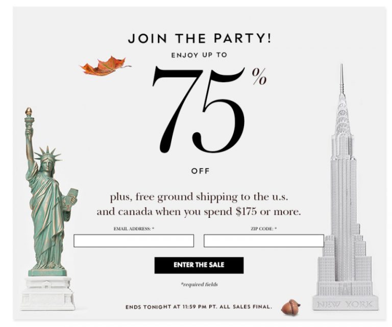 低至2.5折！ kate spade new york 官網精選手袋、錢包、服飾等驚喜特賣