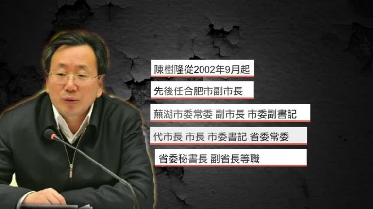 安徽省副省長陳樹隆被調查
