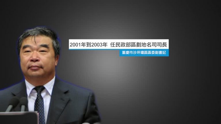 中共民政部副部長竇玉沛被免職