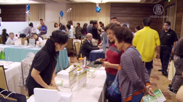 新唐人健康巡展抵洛 六百居民喜聞新知