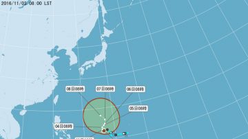 颱風米雷暫不影響台灣 另一波東北季風下週報到