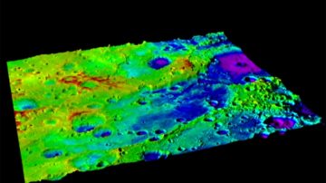 3D水星視頻曝光: 地殼活躍 釀千裡大峽谷