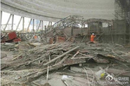 江西電廠趕工造成坍塌 74人死亡