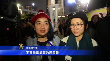 33万港人维港观烟火迎2017 盼换新特首