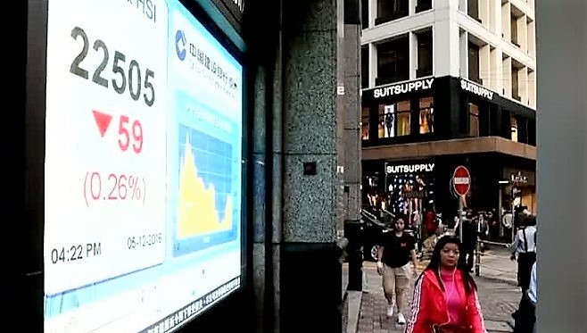 深港通遭冷遇 恆指跌59點成交低迷