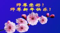 山東法輪功學員恭祝李洪志大師新年好