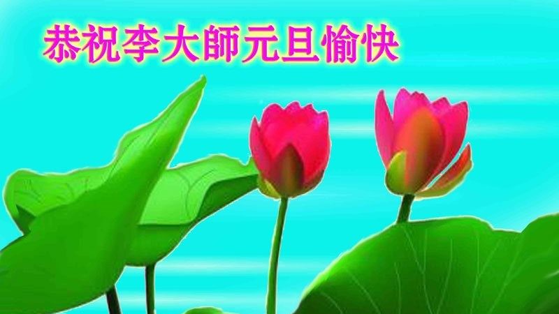 大陆公检法、军队系统法轮功学员恭祝李洪志大师新年好(1)
