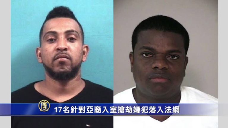 17名針對亞裔入室搶劫嫌犯落入法網