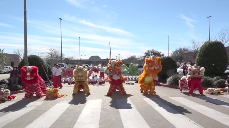 家樂超市慶中國新年 舞龍舞獅派紅包