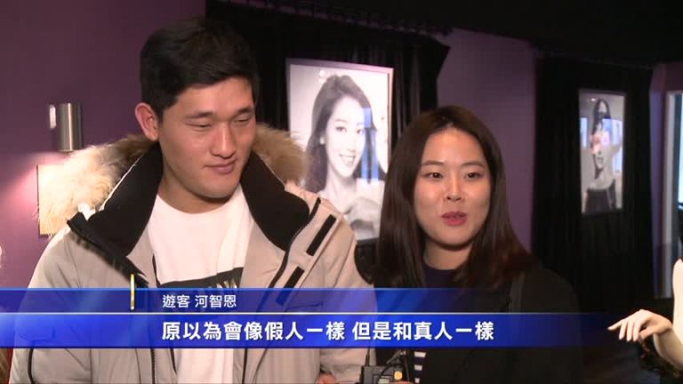 蠟像酷似真人 和韓流明星合影不難