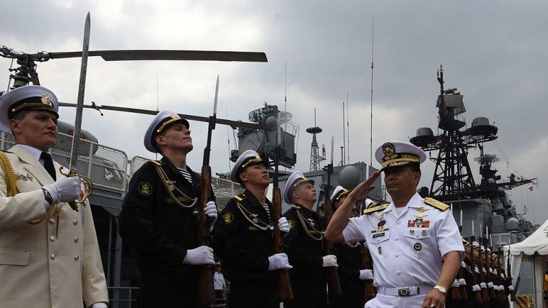 俄軍艦訪菲律賓 雙方海軍將舉行「交會演習」