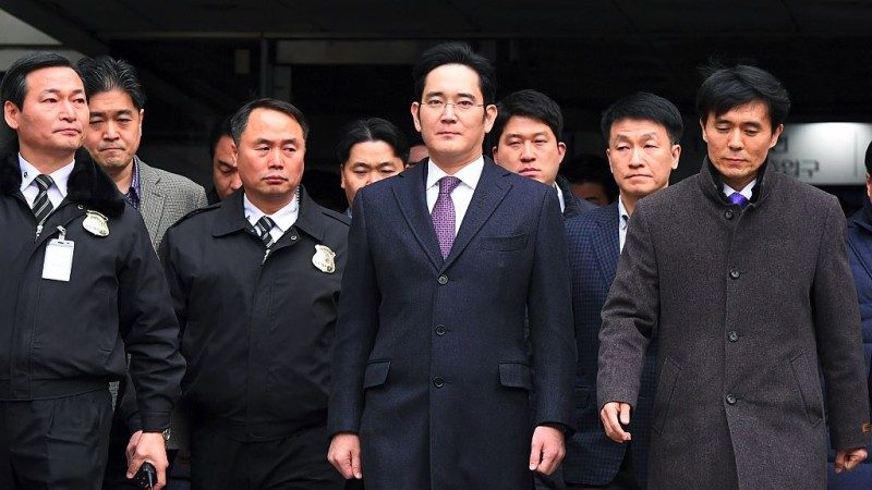 韩法院驳回逮捕李在镕 三星集团松一口气