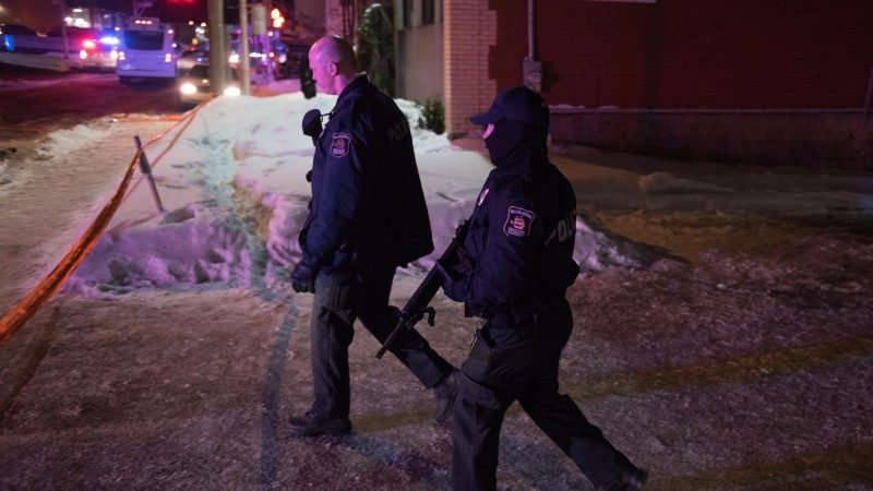 魁北克城清真寺枪击案 两白人枪手被捕 身份曝光