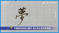 中国网民学写正体字 还分享台教育部网站