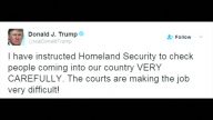 移民禁令受阻 川普令詳审入境者