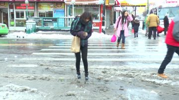 暴風雪掃過紐約 法拉盛交通恢復元氣