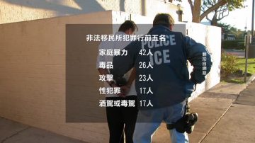 南加161非法移民被捕 九成四有前科