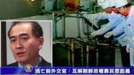 逃亡前外交官：瓦解朝鲜政权靠民众起义