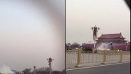 【禁闻】天安门前翻车 网络急删消息