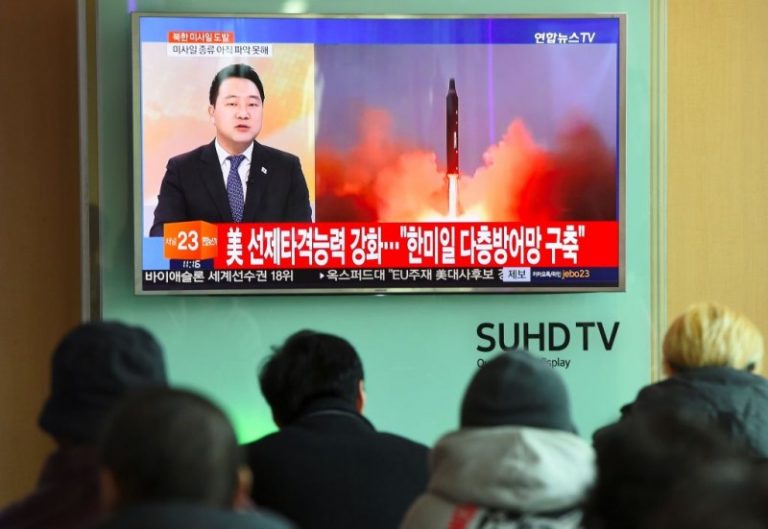 朝鮮射飛彈挑釁 美早預料中 韓加大制裁