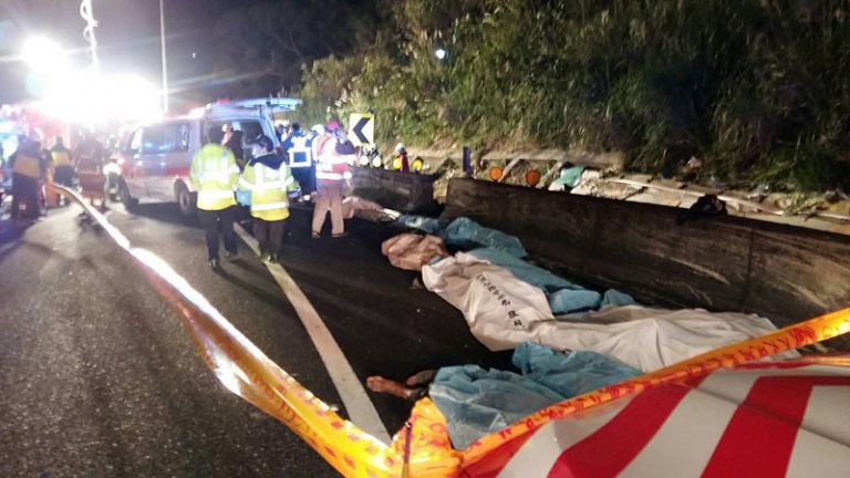 台史最慘烈交通事故釀33死 蝶戀花遭勒令停業