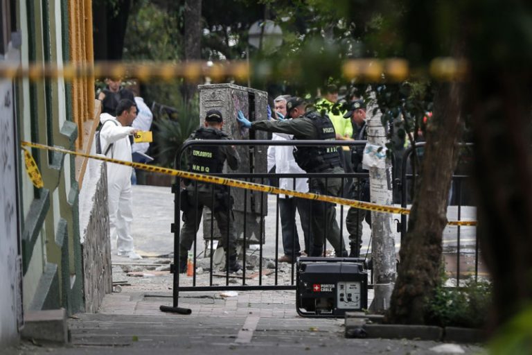 哥倫比亞首都爆炸 建築被震碎1死逾30人傷(視頻)