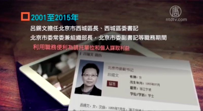 【禁闻】北京「首虎」吕锡文获刑 或咬出谁？