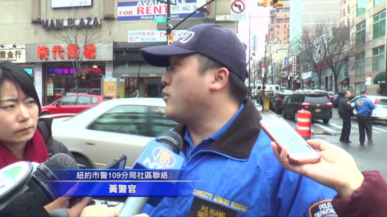 法拉盛緬街人行道拓寬 交通改道新規實施