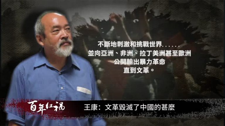 【禁闻】王康：文革毀滅了中國的甚麼
