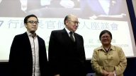 港三特首候选人 签署新闻自由约章