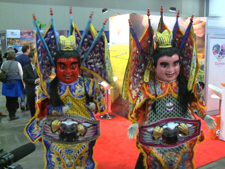 渥太華國際旅展  臺灣最亮眼