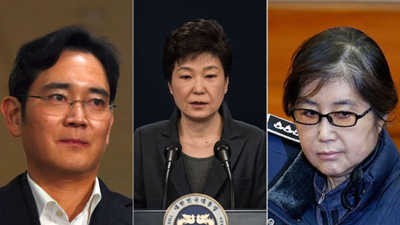 韓檢方: 朴槿惠 崔順實共謀 收三星賄賂